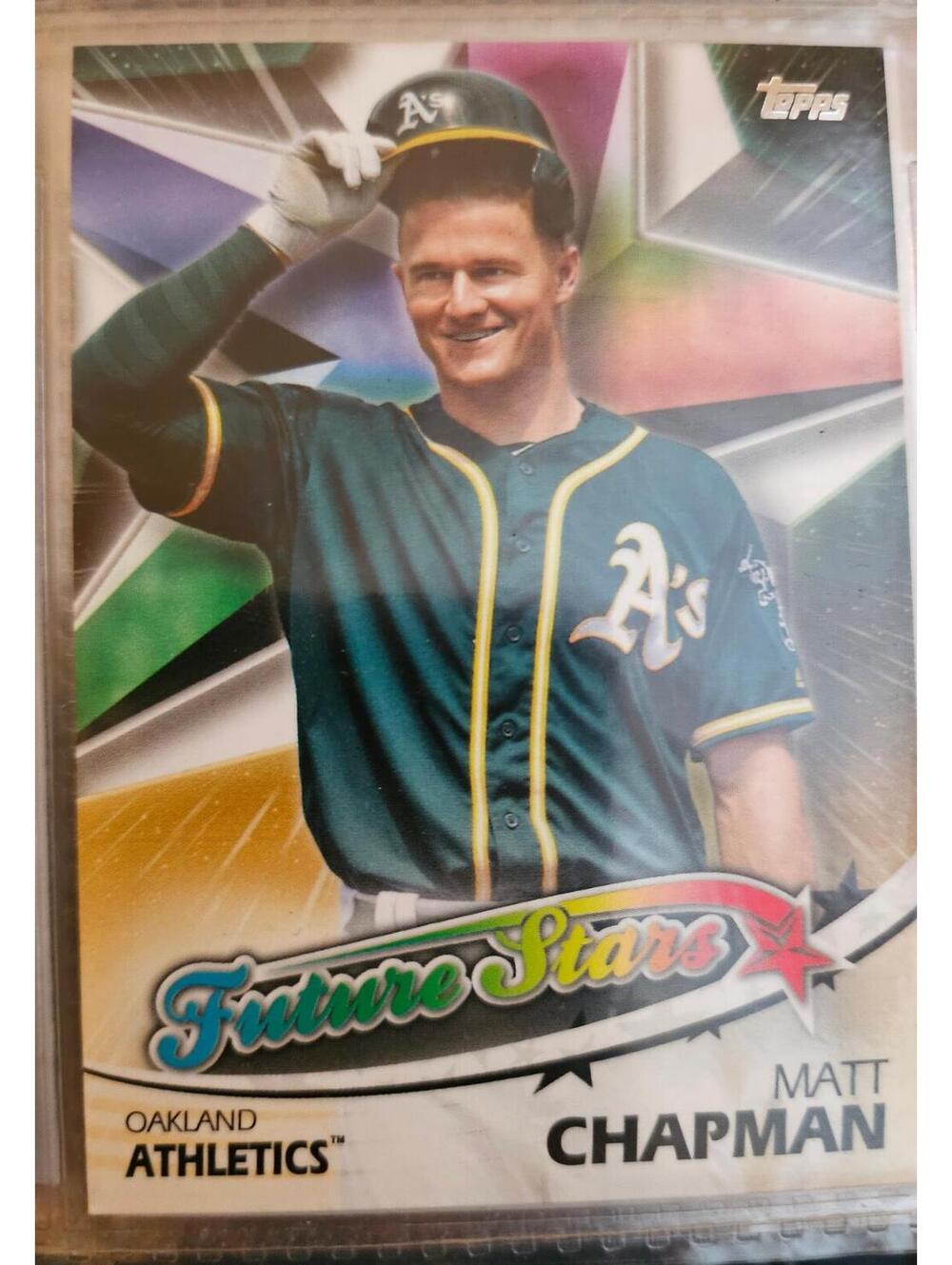 2018 Topps Baseball Future Stars - #FS-50 - Matt Chapman - Oakland A's